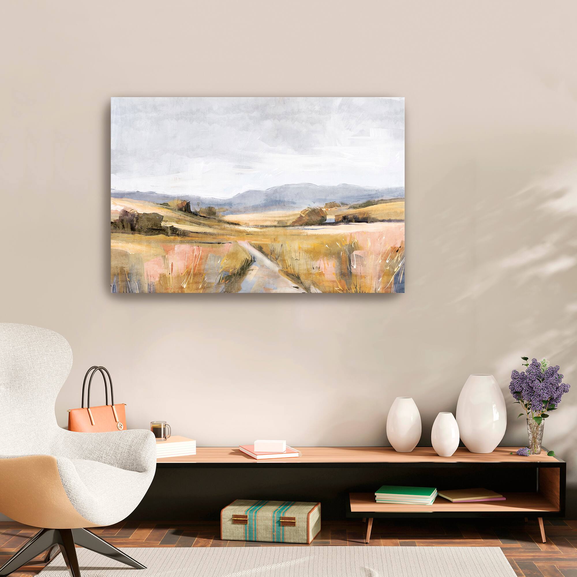 Lumaprints Golden Fields 1 Canvas Giclée Art